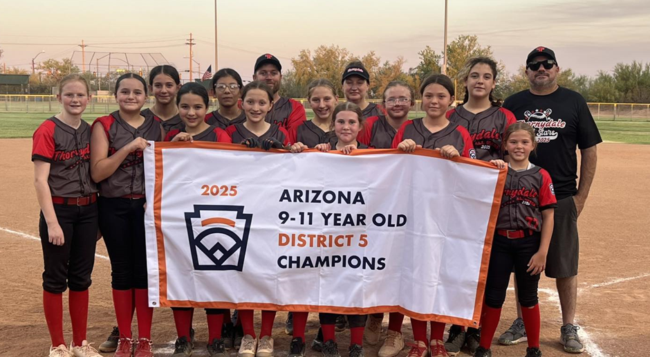 2025 District 5 9 - 11 Softball Champions